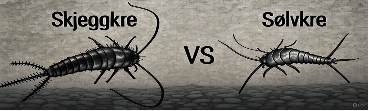 Skjeggkre / sølvkre